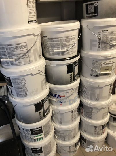 Бу ведра пластиковые