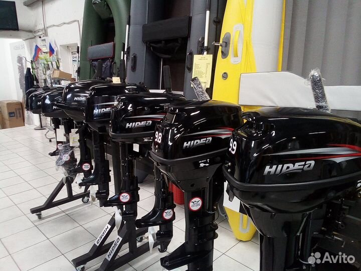 Лодочные моторы Hidea в ассортименте. Новые / бу