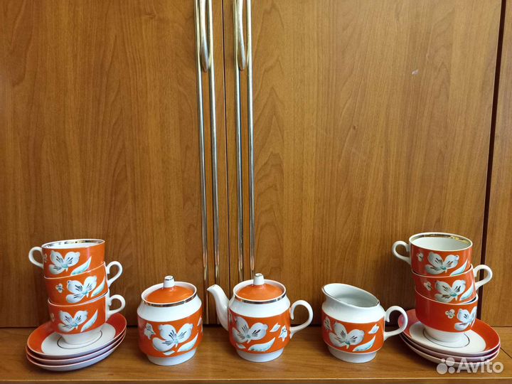 Чайный сервиз СССР Посуда СССР