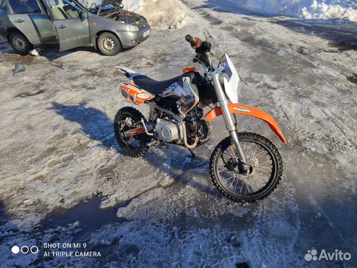 Питбайк apex 10 125