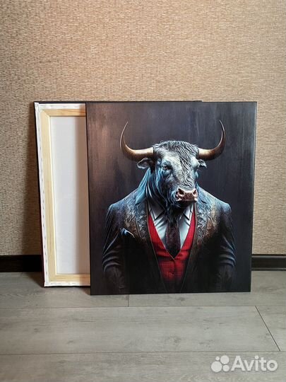 Картины Брутальный бык