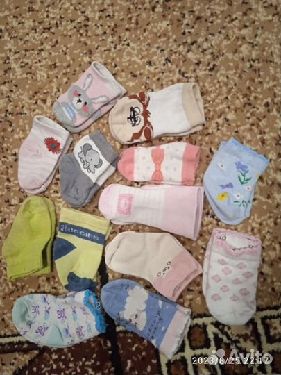 Носки для новорожденных