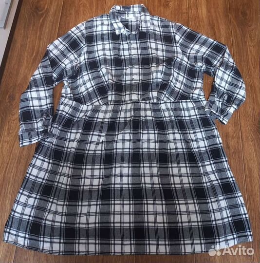 Платье фланелевое