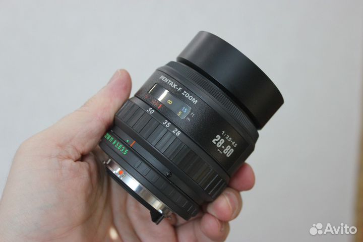 1) Pentax-F Zoom 28-80mm f/3.5-4.5 для PentaxK