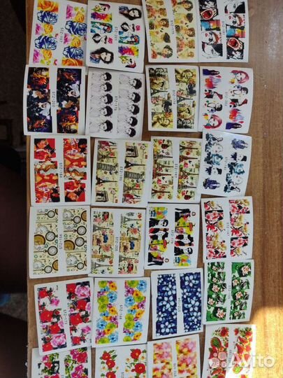 Наклейки для ногтей