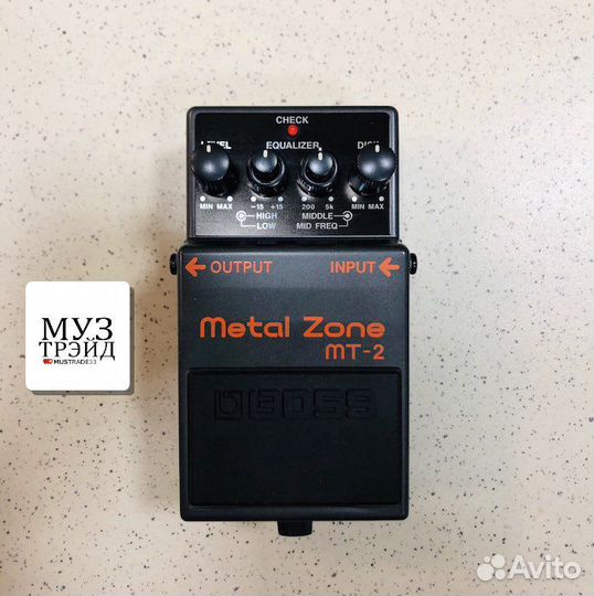 Гитарная педаль boss MT-2
