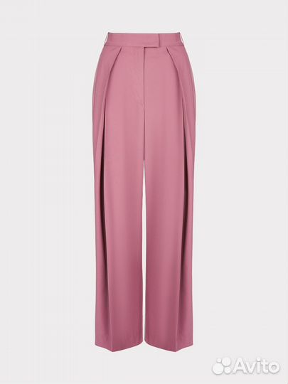 Брюки палаццо С защипами