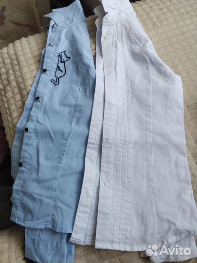 Блузка школьная 128