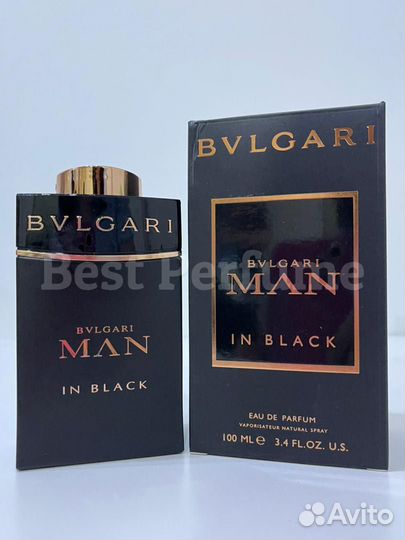 Bvlgari Man In Black 100ml парфюм для мужчин