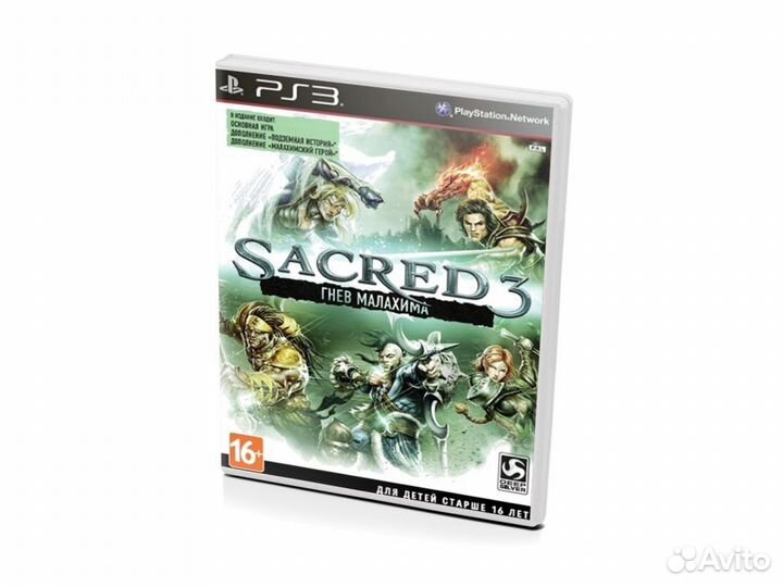 Sacred 3 Гнев Малахима витринный образец, английск