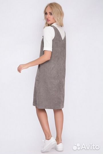 Сарафан женский вельветовый размер 48
