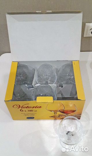 Фужеры для коньяка Bohemia Victoria