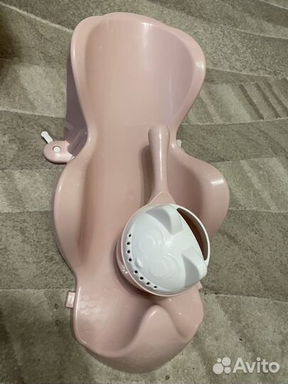 Ванночка для купания с горкой