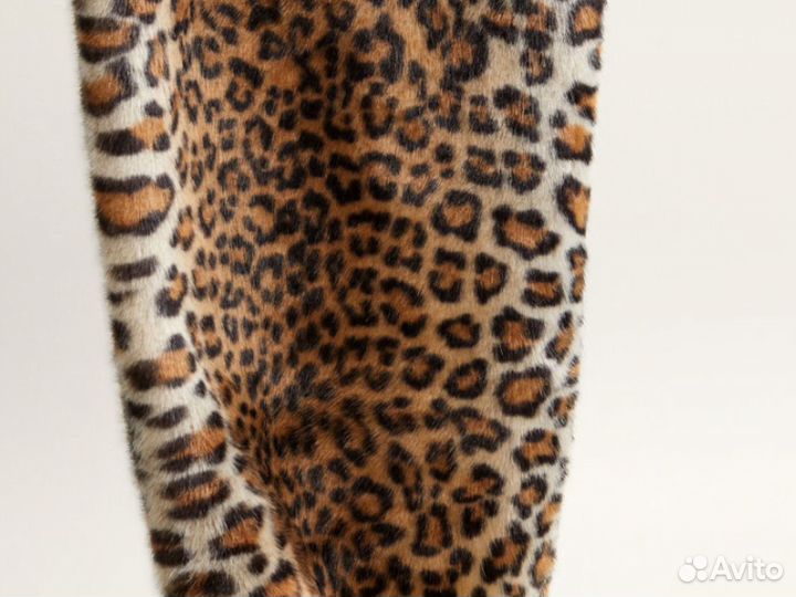 Меховой шарф Mango