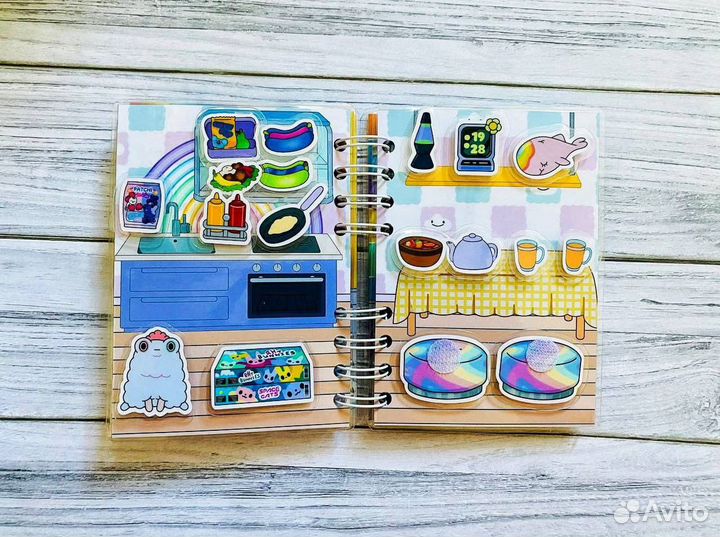 Тока Бока разноцветный дом