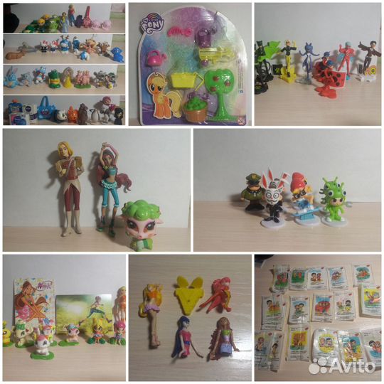 Фигурки киндер