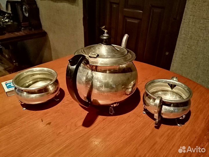 Чайный сервиз (Посеребрение)