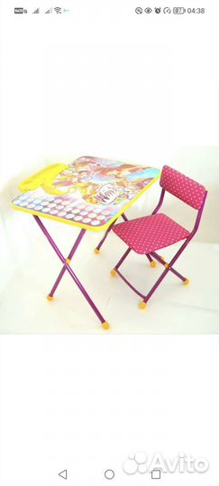 Столик Винкс со стульчиком