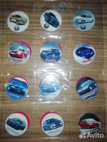 Фишки чупа кэпсы автомобили