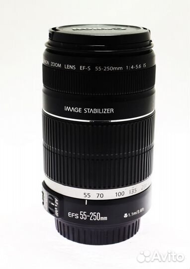 Объектив Canon EF-S 55-250 MM F/4-5,6 IS