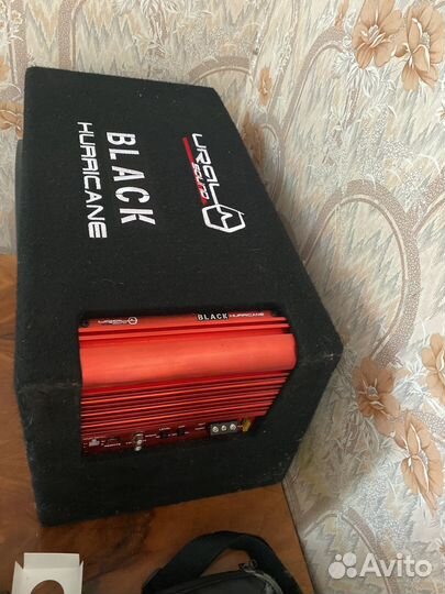 Урал ас-У12А черный Активный сабвуфер