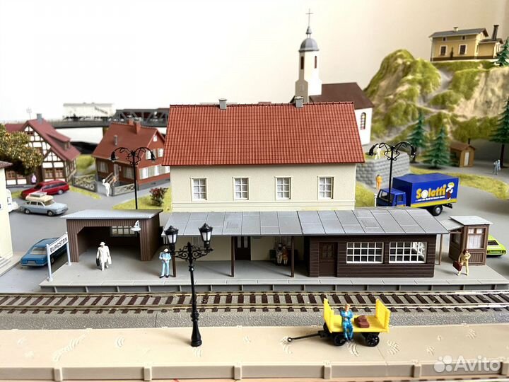 Макет железной дороги 1:87