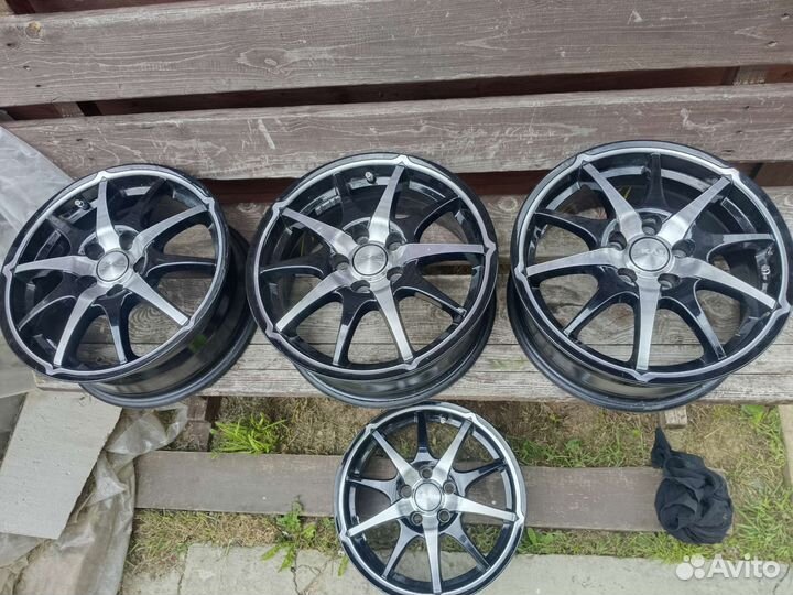 Литые диски r15 4 100