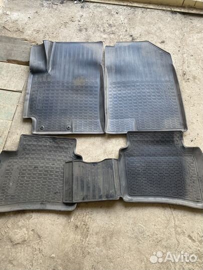 Ковры в салон автомобиля Hyundai Solaris