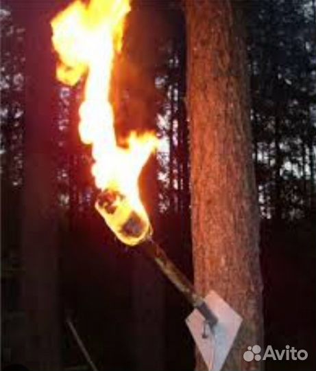 Канат 18мм веревка джут факел фаер огненное сердце