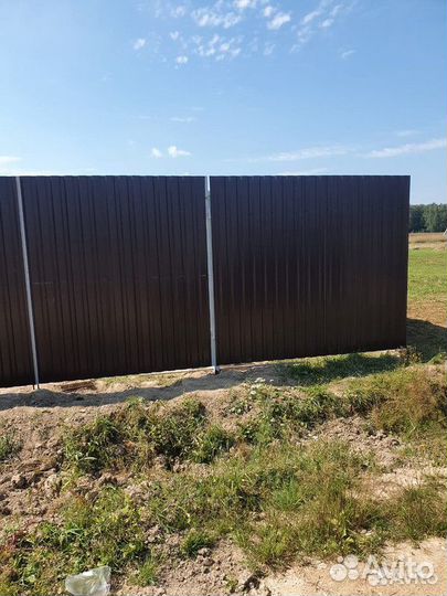 Забор каркас