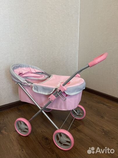 Коляска-люлька для кукол большая