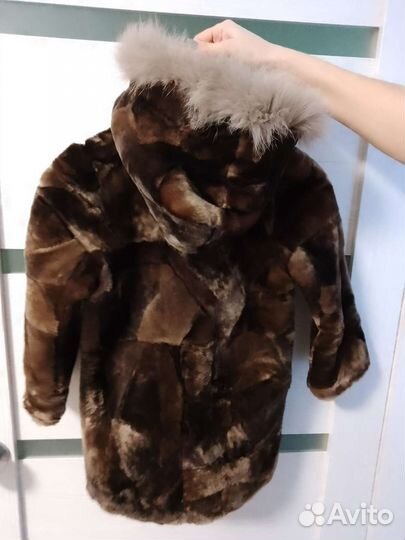 Шуба мутоновая на девочку
