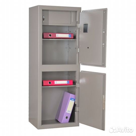 Сейф офисный шм-120/2Э двухсекционный