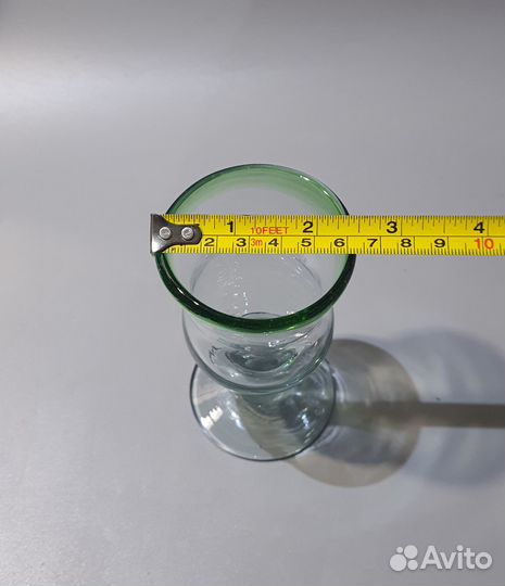 Бокал стекло винтаж Blenko Glass Company