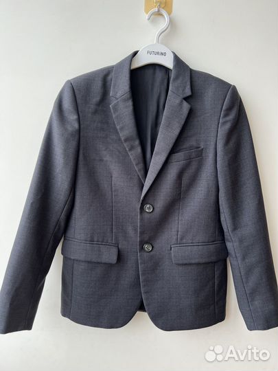 Пиджак школьный для мальчика 146