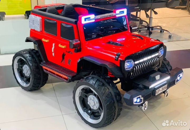 Электромобиль детский джип