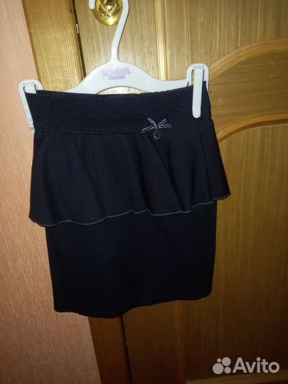 Школьная форма синяя комплект с рубашками