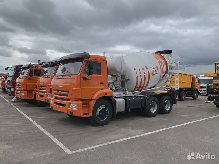 Автобетоносмеситель КАМАЗ 65115, 2024