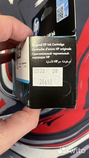 Картридж hp 123