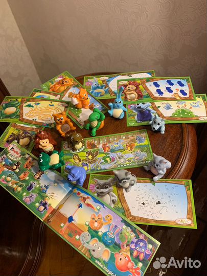 Игрушки из киндера Животные