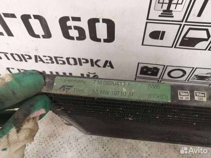 Радиатор кондиционера (конденсер) для VW Sharan