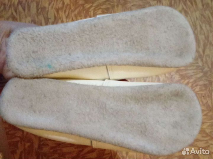 Чешки из натуральной кожи