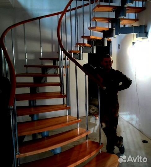 Лестничный каркас под ключ