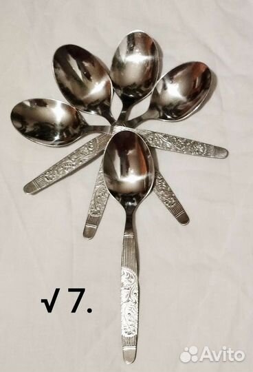 Ложки, вилки, ножи СССР