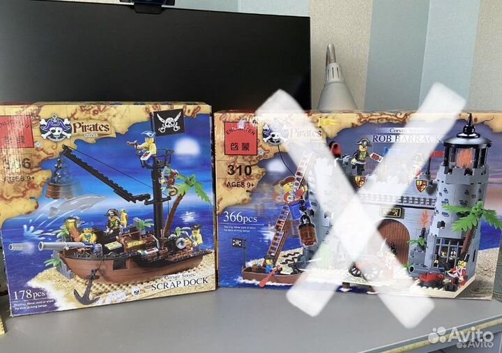 Лего пираты