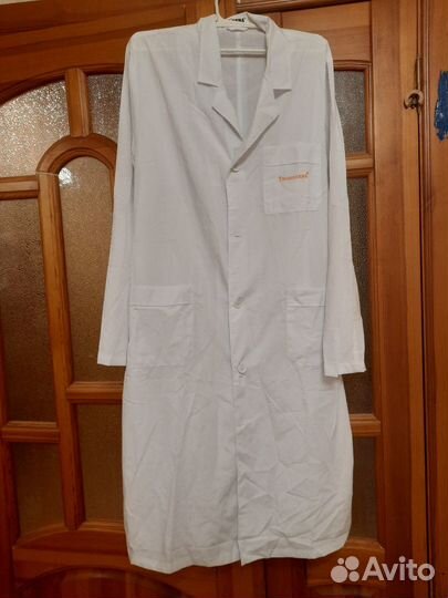 Медицинский белый халат мужской, женский