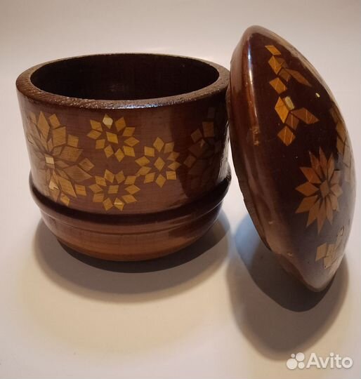 Шкатулка деревянная