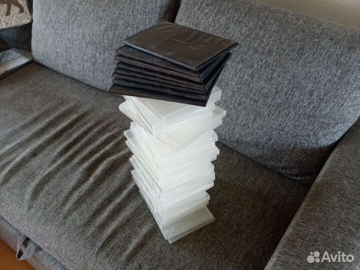 Коробка двд бокс, CD/ DVD box новые