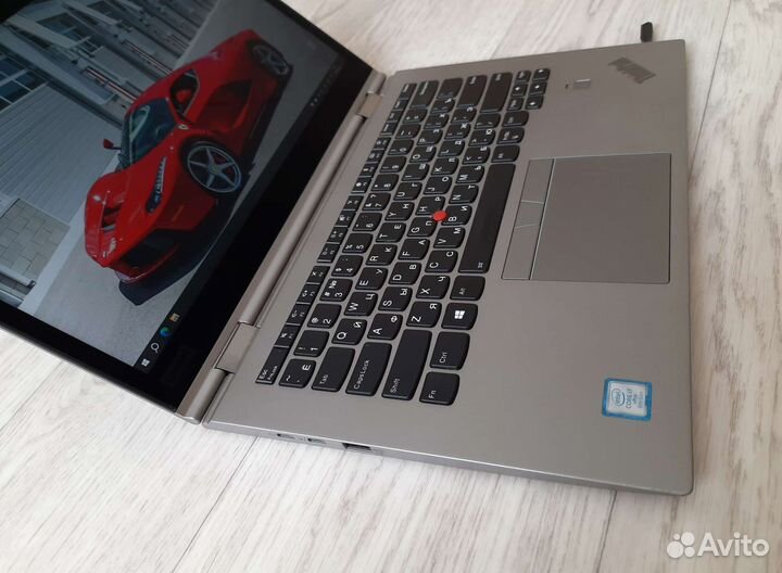 ThinkPad X1 yoga i7-8650 16GB IPS стилус акб 100