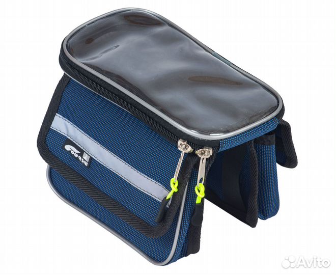 Велосумка на раму, course, синяя и синяя